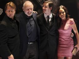 La presencia de Anthony Hopkins, Alice Braga y Colin O'Donoghue causa revuelo. AP  /