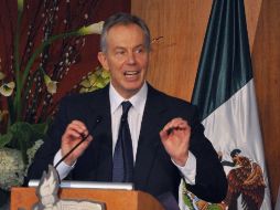 Blair realiza una visita a México desde ayer. NOTIMEX  /