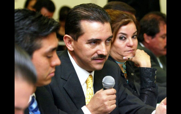 Martín Mendoza, Secretario de Finanzas, en su comparecencia ante el congreso local. E. BARRERA  /