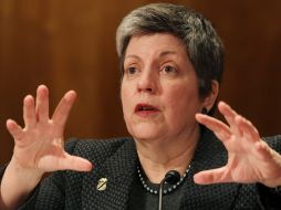 Janet Napolitano habló ante el Comité de Seguridad Interna y Asuntos Gubernamentales del Senado. AFP  /