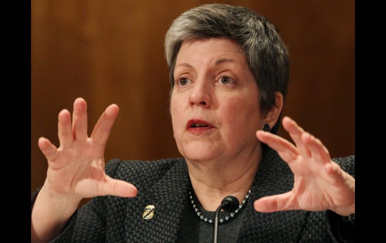 Janet Napolitano habló ante el Comité de Seguridad Interna y Asuntos Gubernamentales del Senado. AFP  /