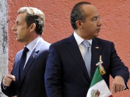 Nicolas Sarkozy y Felipe Calderón establecieron en marzo de 2009 una comisión para analizar la posible extradición. ARCHIVO  /