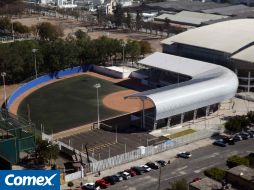 Vista aérea del Estadio Panamericano de Softbol. MEXSPORT  /