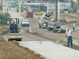 El Ayuntamiento tapatío pretende conseguir el crédito para ejecutar el proyecto de pavimentación de 33 vialidades. ARCHIVO  /