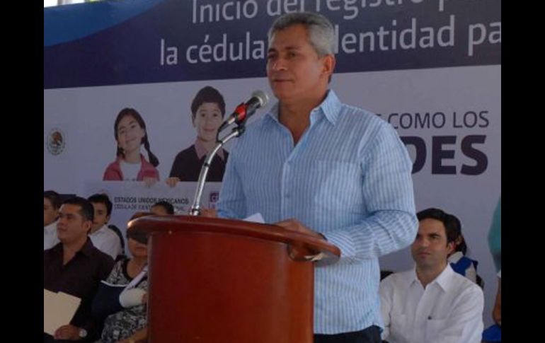 El gobernador de Colima, Mario Anguiano Moreno. ARCHIVO  /