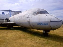 El aparato, que pertenecía a la Escuela Rutas Aéreas Mayas, quedó fuera de control al aterrizar. ARCHIVO  /