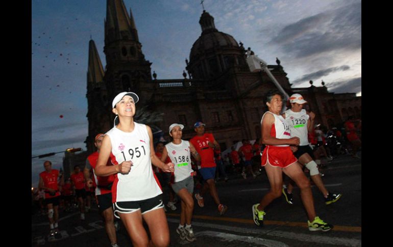 A un lado de la Catedral será la salida y la meta de la competencia. ARCHIVO  /