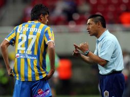 El técnico del San Luis, Ignacio Ambriz en el Torneo Clausura 2011. MEXSPORT  /