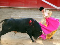 El tapatío Aldo Orozco lidió en la Nueva Progreso el domingo pasado. NTX  /