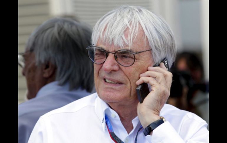 Imágen de archivo del presidente de la Fórmula Uno, Bernie Ecclestone. EFE  /