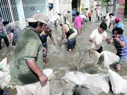 Aspecto de las inundaciones ocurridas en Tabasco el año pasado. NTX  /