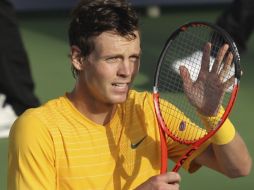 Tomas Berdych fue el primero en superar los cuartos de final del torneo de Dubai. EFE  /