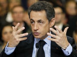 El presidente francés Nicolas Sarkozy. REUTERS  /