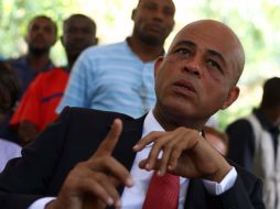 El candidato de Respuesta Campesina, Michel Martelly. AFP  /