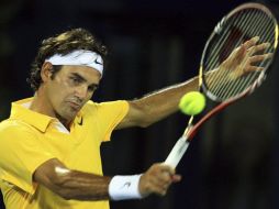 El tenista suizo Roger Federer, es el favorito para obtener el título en Dubai. EFE  /