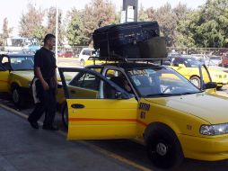 Taxistas pedían un incremento de 50% en la tarifa. EL INFORMADOR ARCHIVO  /