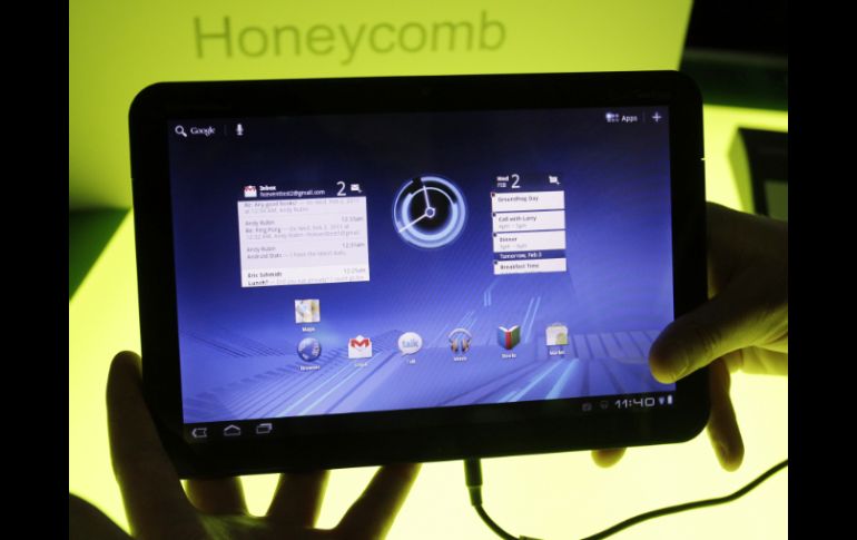 La Xoom es considerada como la primera competencia real para el iPad. AP  /