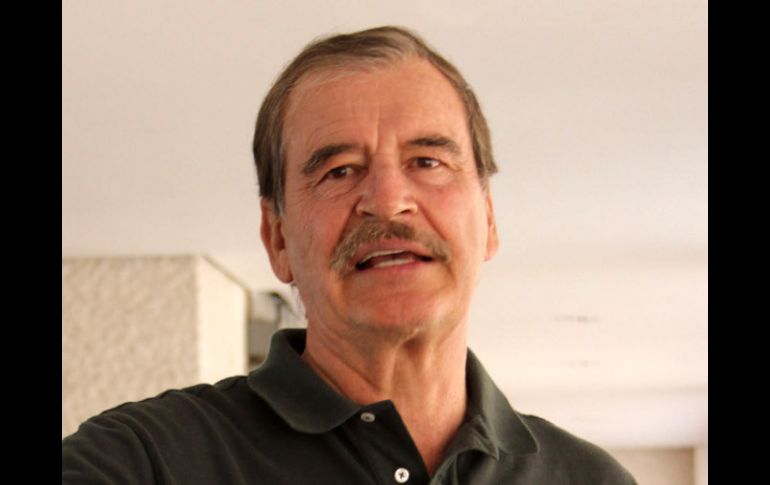 El centro de Vicente Fox arrancará con la formación de equipos en el estado de Guanajuato. EL UNIVERSAL  /