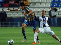 En un partido gris, los Tuzos del Pachuca y Los Gladiadores de San Luis empataron a cero goles. NTX  /