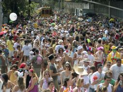 En gran parte de Brasil se celebra el carnaval. EFE  /