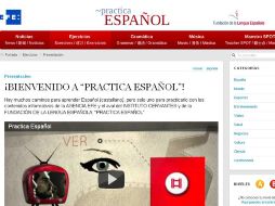 El proyecto espera en un año ofrecer más de 400 contenidos para practicar y aprender el idioma.PRACTICAESPANOL.COM  /