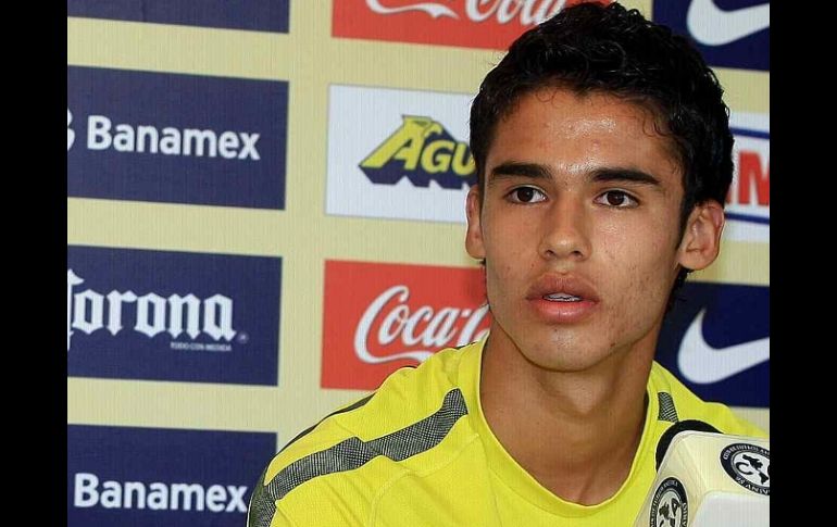 Diego Reyes atendió a los medios en una rueda de prensa. MEXSPORT  /