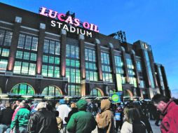 El Lucas Oil Stadium, casa de los Potros de Indianápolis, está programado para ser el anfitrión del Super Bowl XLVI. GETTY IMAGES SPORT  /