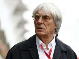 Foto de archivo del jefe de la Fórmula Uno Bernie Ecclestone,  quien busca reprogramar el GP de Bahrein. MEXSPORT  /