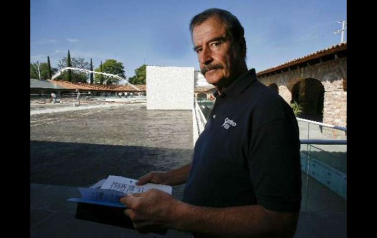 El ex presidente de México, Vicente Fox. ARCHIVO  /