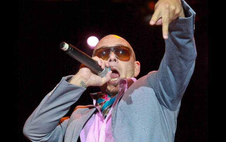 Pitbull busca expandir su música de manera mundial. EL UNIVERSAL  /