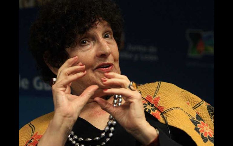 La escritora Margo Glantz fue reconocida con el Premio FIL de Literatura en Lenguas Romances 2010. El informador • A. HINOJOSA  /