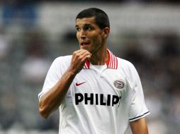 'Maza' Rodríguez ha perdido la titularidad en el PSV y podría cambiar de equipo. MEXSPORT  /