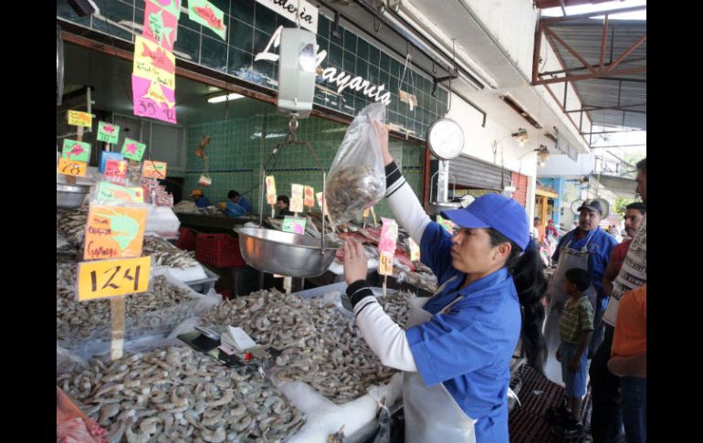 Con el arranque de la Cuaresma, los productos del mar registran incremento en el precio. A. CAMACHO  /