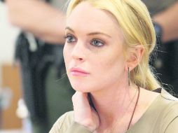 Lindsay Lohan asistió ayer a un tribunal.AP  /