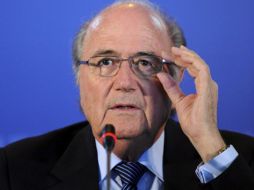 Joseph Blatter envió un mensaje a Junji Ogura, miembro del Comité Ejecutivo de la FIFA y presidente de la Federación Japonesa. EFE  /