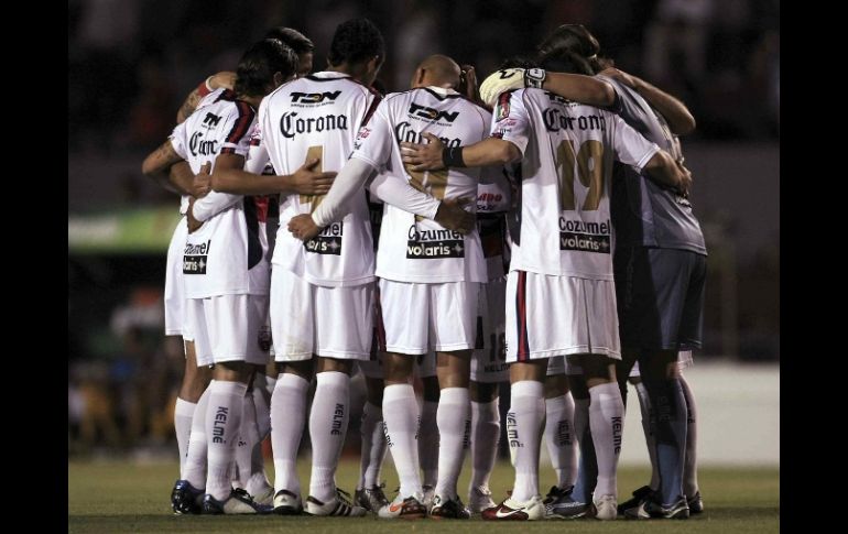 Los jugadores del Atlante estarán preparados para impedir la victoria del Pachuca. MEXSPORT  /