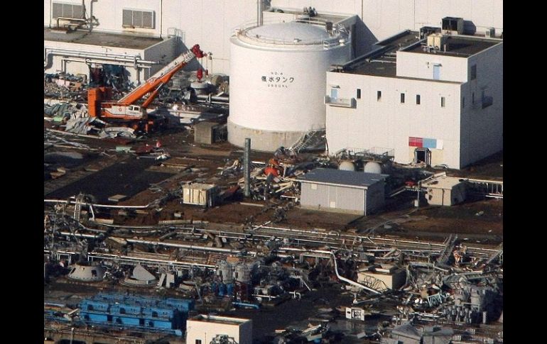 Una planta nuclear en Fukushima afectada por el terremoto. AFP  /