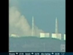 Imágen que muestra el humo saliendo de la planta nuclear japonesa de Fukushima Daiichi en Japón. EFE  /