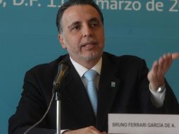 El secretario Bruno Ferrari considera que 'no afecta' la violencia del crimen organizado a la economía de la nación. EL UNIVERSAL  /