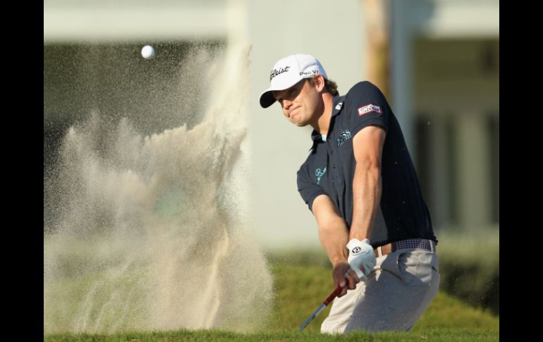 El estadounidense Nick Watney, ganador del Cadillac Championship. AFP  /