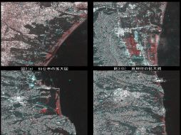 Imágenes como la que se muestra fueron proporcionadas por sistemas de rastreo satelital. ESPECIAL  /