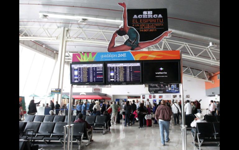 El objetivo es que el aeropuerto tapatío tenga una imagen renovada para recibir a los visitantes durante los Panamericanos. E. PACHECO  /