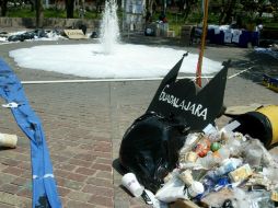 Maqueta gigante elaborada por alumnos del ITESO. A. HINOJOSA  /