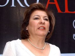 La presidenta de la Asociación Alto al Secuestro, Isabel Miranda de Wallace. ARCHIVO  /