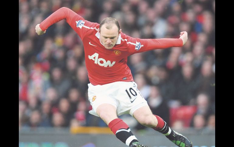 Wayne Rooney, delantero del Manchester United. GETTY IMAGES SPORT  /