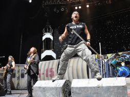 La legendaria banda del Metal se presentó en el Foro Sol de la Ciudad de México. NTX  /