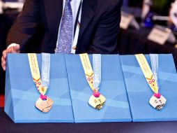 La presentación de las medallas Panamericanos se llevó a cabo en la reunión del comité ejecutivo de la Odepa. E. PACHECO  /