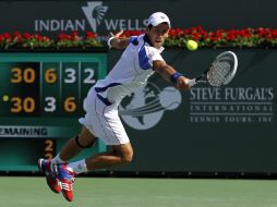 Djokovic se enfrentará hoy a Rafael Nadal en la final del torneo Indian Wells. REUTERS  /