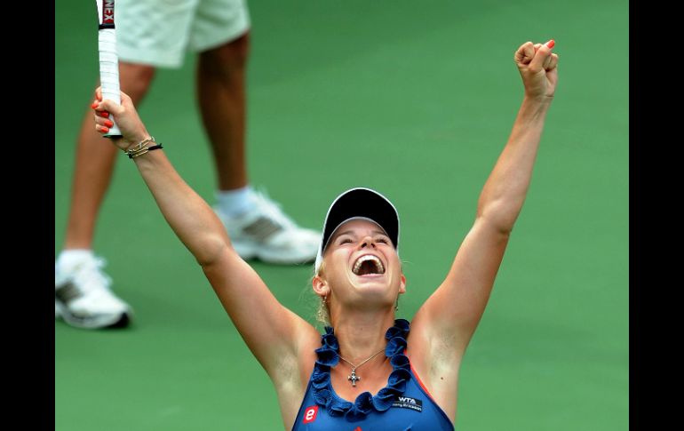 Caroline Wozniacki había perdido el año pasado la final ante Jelena Jankovic. AFP  /