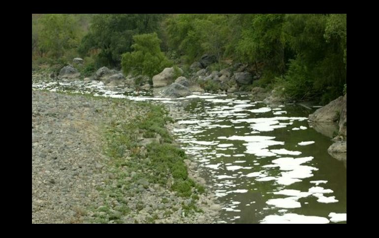 Exigen resolver la grave contaminación del río Santiago. ARCHIVO  /
